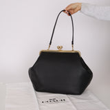 Coach Large Kisslock Frame Bag