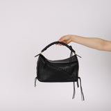 Rare Loewe Black Laced Medium Puzzle Bag