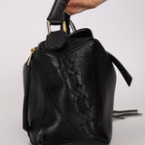 Rare Loewe Black Laced Medium Puzzle Bag