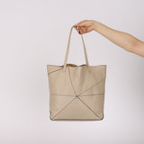 Vintage Loewe Opal Leather Medium Fold Tote