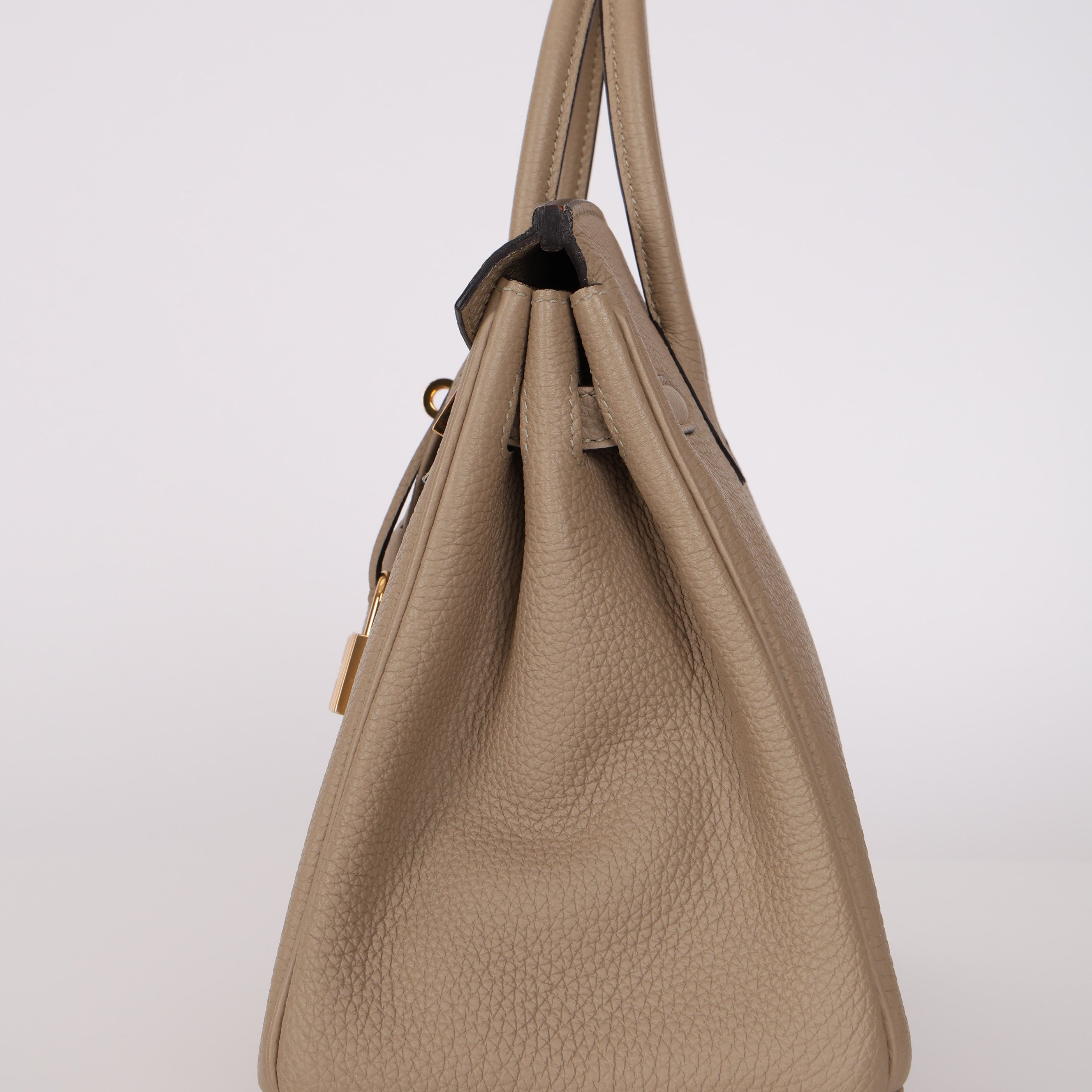 Hermès Birkin 25 Gris Tourterelle Togo 2018 GHW