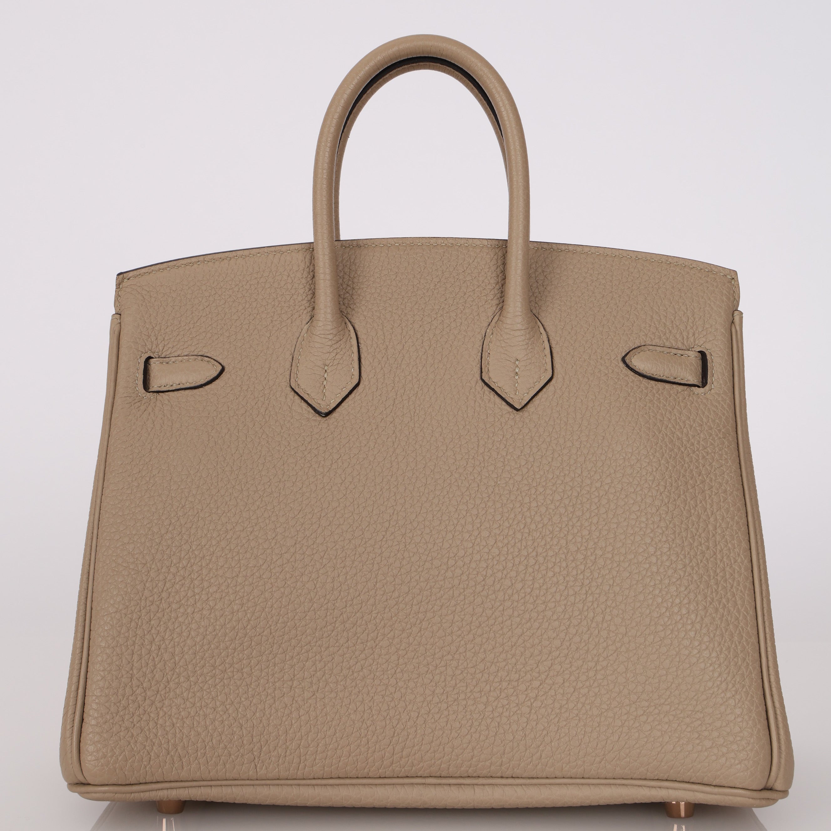 Hermès Birkin 25 Gris Tourterelle Togo 2018 GHW