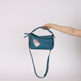 Limited Edition Loewe x Studio Ghibli Lagoon Blue Calfskin 'Boh Mouse' Small Puzzle Bag
