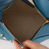 Limited Edition Loewe x Studio Ghibli Lagoon Blue Calfskin 'Boh Mouse' Small Puzzle Bag