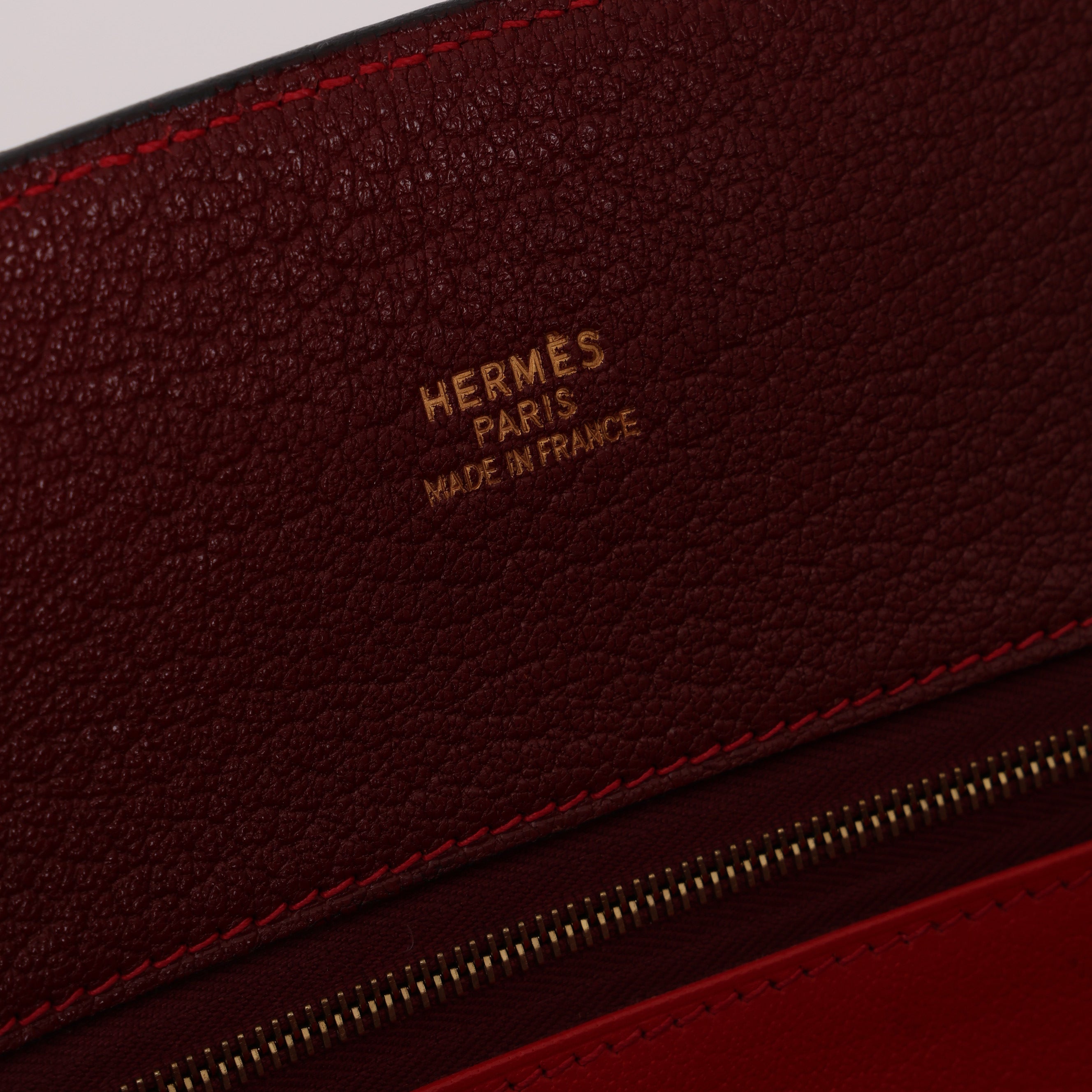 Hermès 2014 Rouge H Fjord White Bus GM