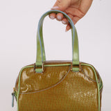 Dior 2001 Lime Patent Diorrisimo Mini Bag