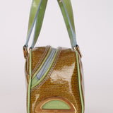 Dior 2001 Lime Patent Diorrisimo Mini Bag
