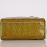 Dior 2001 Lime Patent Diorrisimo Mini Bag