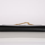 Saint Laurent Black Grain de Poudre Belle De Jour Clutch