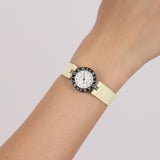 Bvlgari B.Zero1 Vinyl Stainless Steel and Diamond Watch 22mm