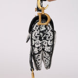 Ultra-Rare Dior 2022 Beaded Micro Saddle with Strap