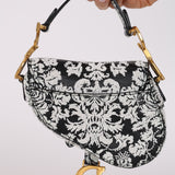 Ultra-Rare Dior 2022 Beaded Micro Saddle with Strap