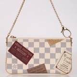 Louis Vuitton Damier Azur Trunks Milla Pochette MM