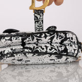 Ultra-Rare Dior 2022 Beaded Micro Saddle with Strap