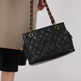 Chanel 2004 Caviar Petite Timeless Tote 24K GP