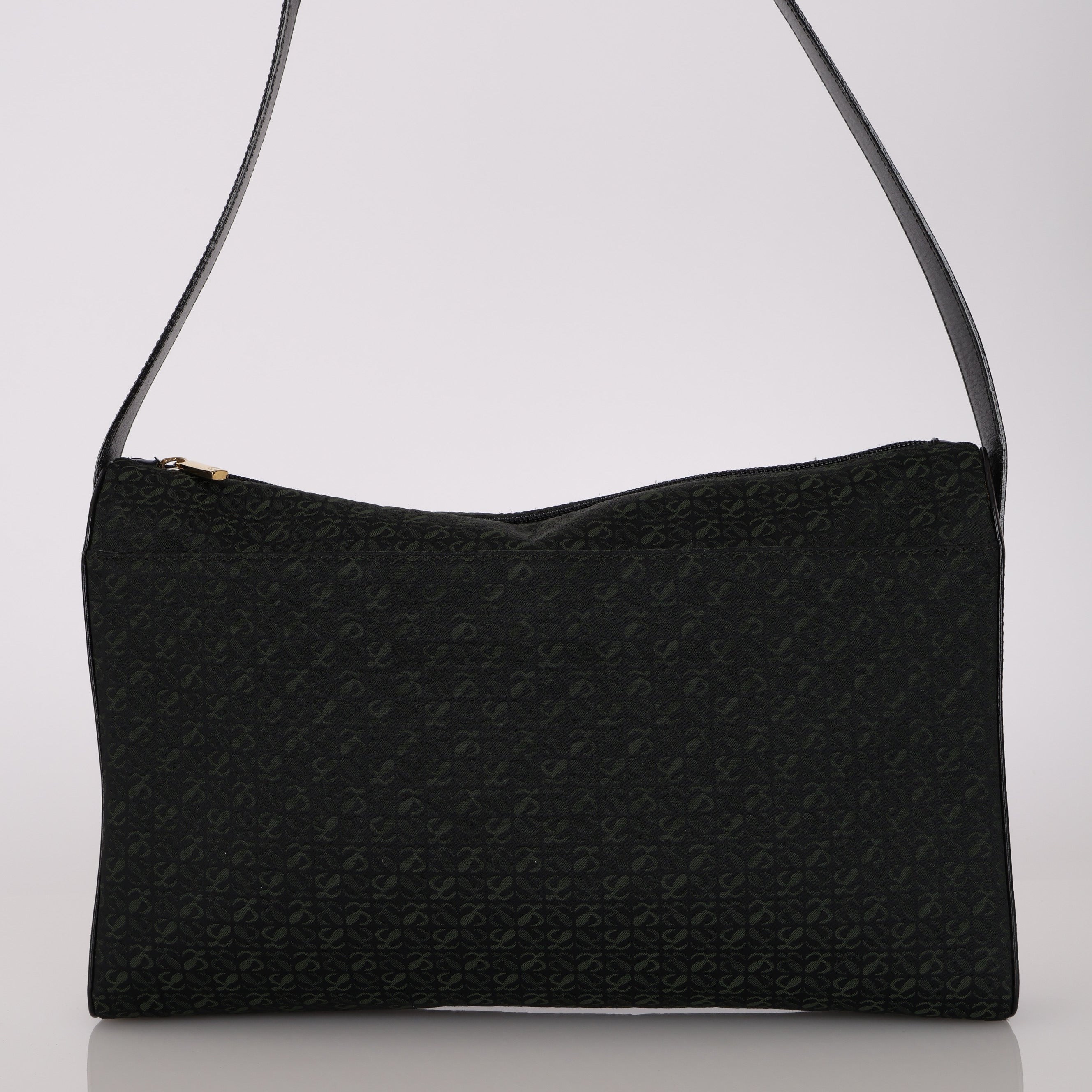 Loewe Anagram Canvas Shoulder Bag