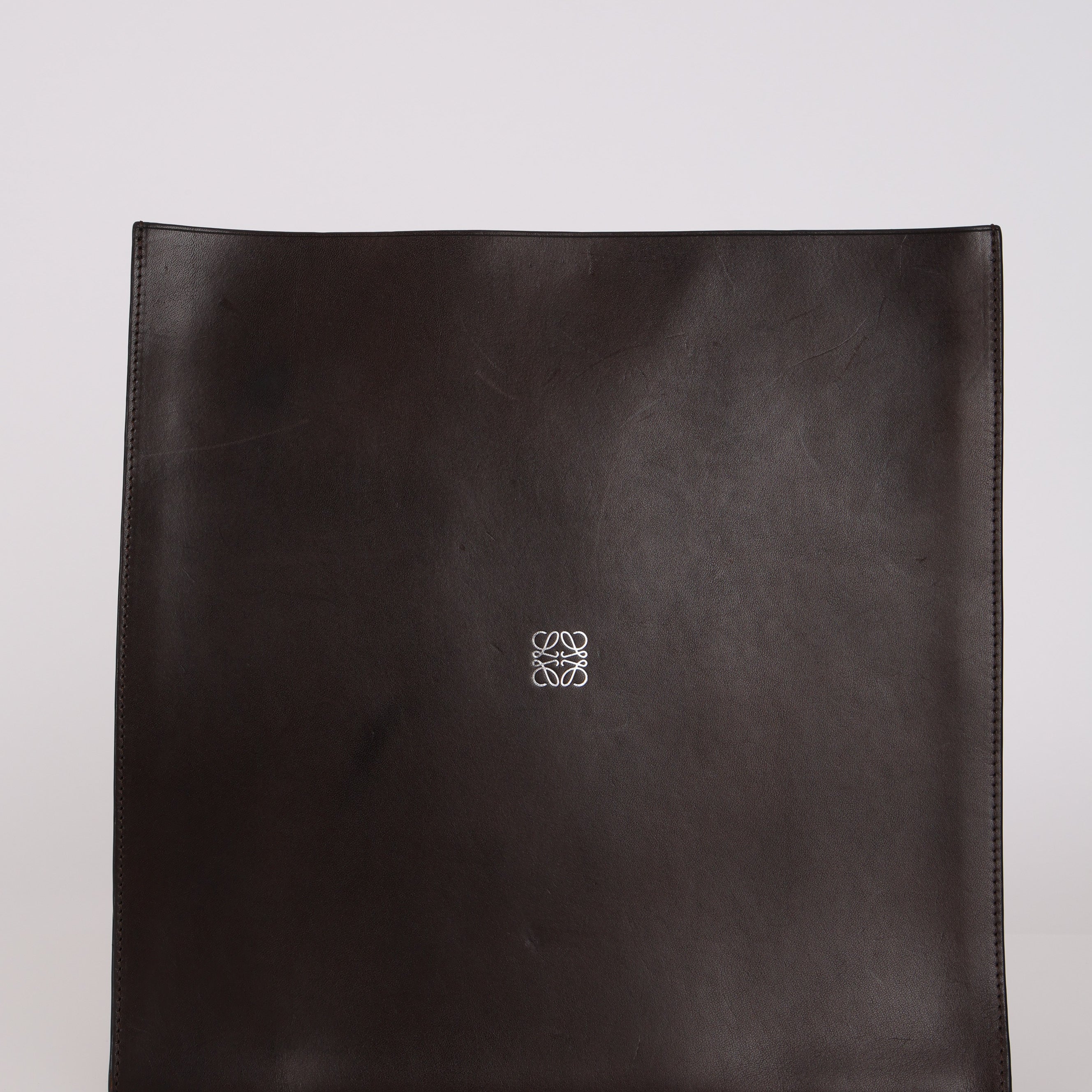 Loewe Leather Anagram Record Player Sleeve