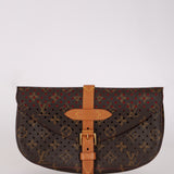 Louis Vuitton Perforated Monogram Flore Saumur Clutch