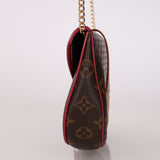 Louis Vuitton Perforated Monogram Flore Saumur Clutch