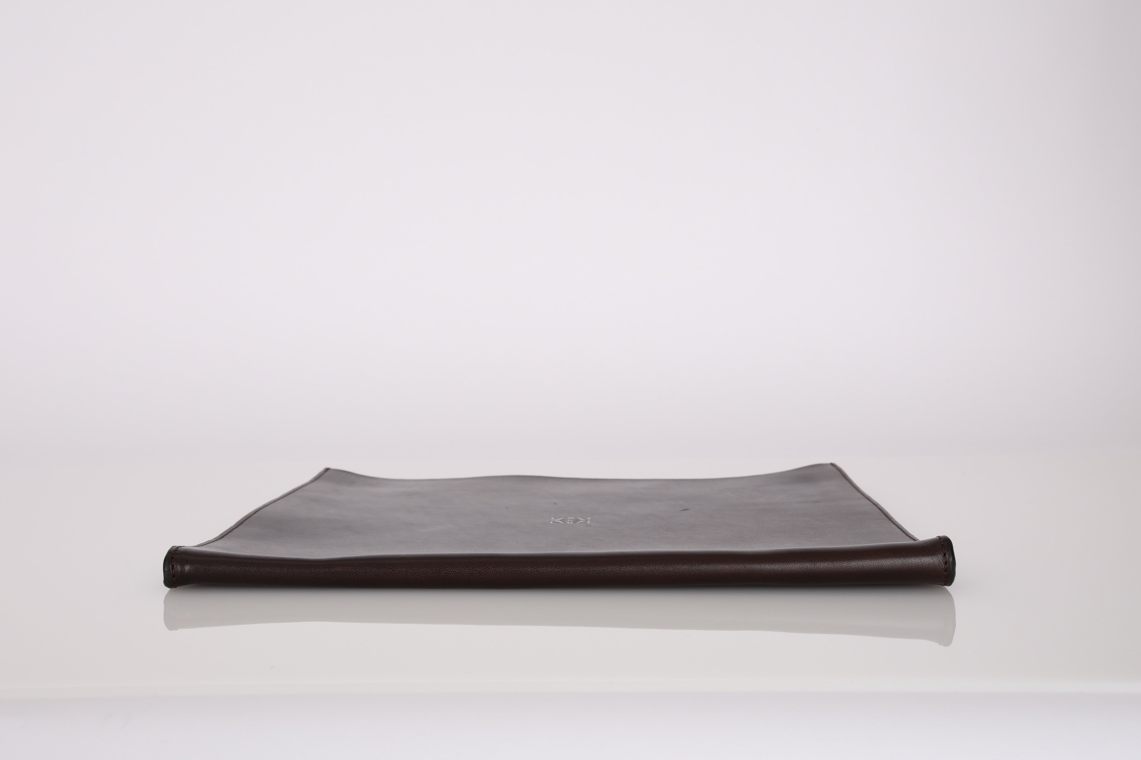 Loewe Leather Anagram Record Player Sleeve