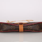 Louis Vuitton Perforated Monogram Flore Saumur Clutch