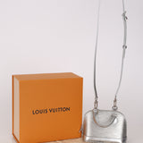 Louis Vuitton Metallic Silver Epi Alma BB