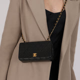 Chanel 1989 Lambskin Full Flap Bag 24K GP