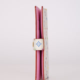 Limited Edition Louis Vuitton x Takashi Murakami Multicolor Monogram Blanc Agenda Cover PM