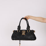 Chloe Black Leather Medium Paddington