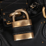 Chloe Black Leather Medium Paddington