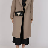 Chanel 2024 Lambskin Giant CC Mini Flap Baguette