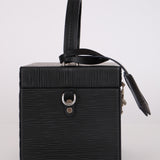 Louis Vuitton 2018 Noir Epi Bleecker Box w Strap