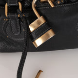 Chloe Black Leather Medium Paddington