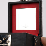 Louis Vuitton 2018 Noir Epi Bleecker Box w Strap