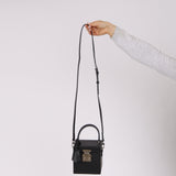 Louis Vuitton 2018 Noir Epi Bleecker Box w Strap
