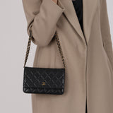Chanel 2019 Lambskin Wallet on Chain
