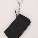 Gucci Black Guccissima Embossed Keypouch
