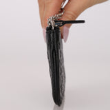Gucci Black Guccissima Embossed Keypouch