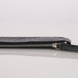Gucci Black Guccissima Embossed Keypouch