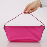 Gucci Raspberry Rose Satin Boat Pochette