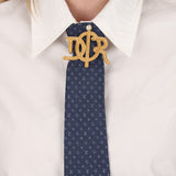 Dior Insignia Logo Brooch