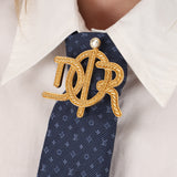 Dior Insignia Logo Brooch