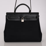 Hermès 2000 Vache Hunter and Toile Herbag 31