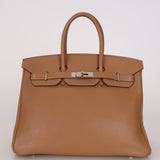 Hermès 2007 Natural Swift Birkin 35