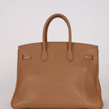 Hermès 2007 Natural Swift Birkin 35