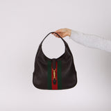 Gucci Calfskin Web Jackie with Pouch