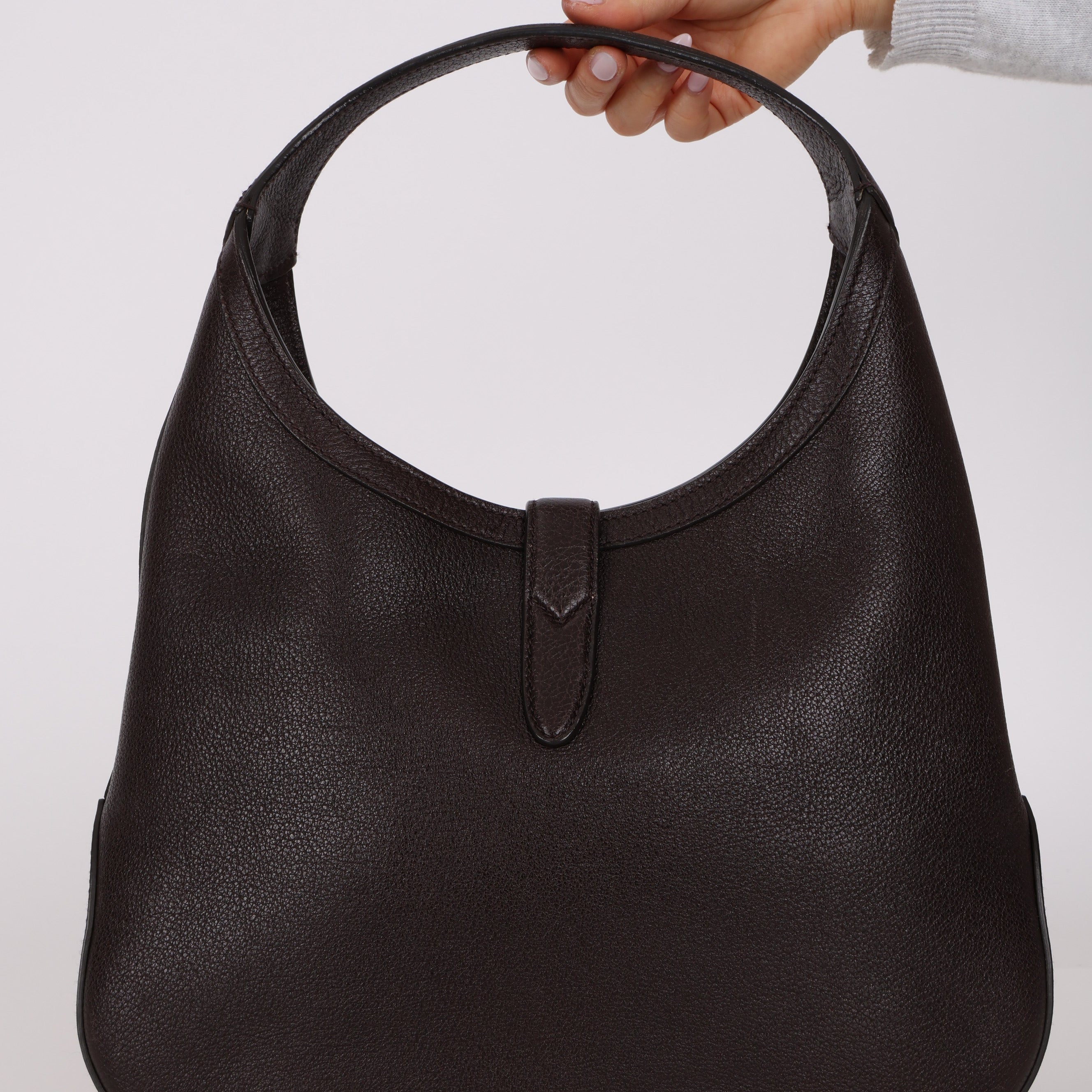 Gucci Calfskin Web Jackie with Pouch