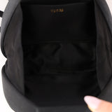 Gucci Black Satin Crystal Horsebit Minaudiere Backpack w Gucci Wallet