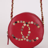 Chanel 2020 Lambskin Lucky Charms Round Crossbody