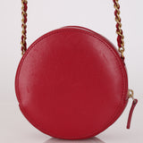 Chanel 2020 Lambskin Lucky Charms Round Crossbody